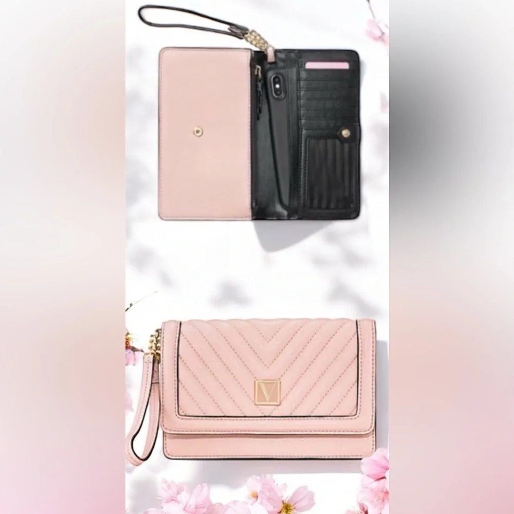 VICTORIA'S SECRET  CARD AND ID 6 SLOT PHONE WRIST